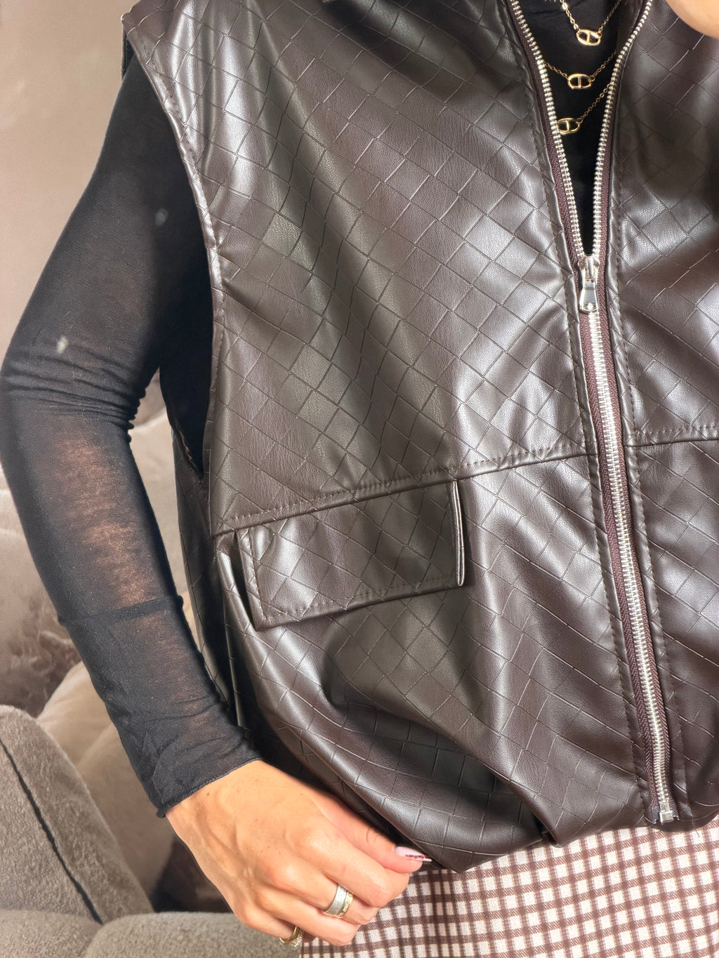 VESTE SANS MANCHES JUNA