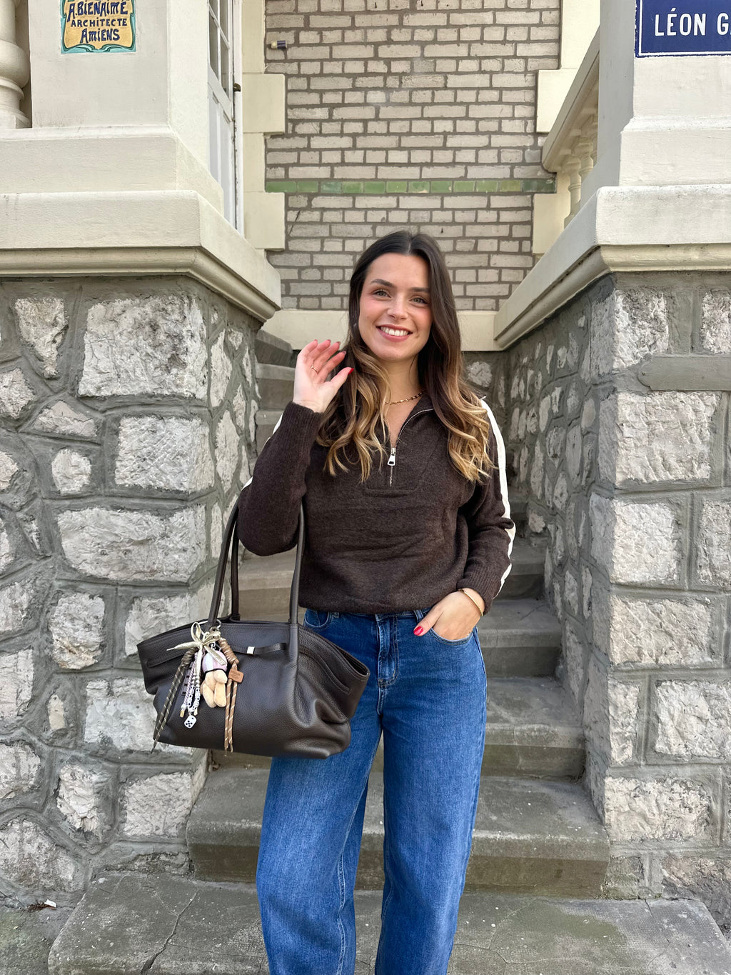 SAC DEMELLIA CHOCOLAT