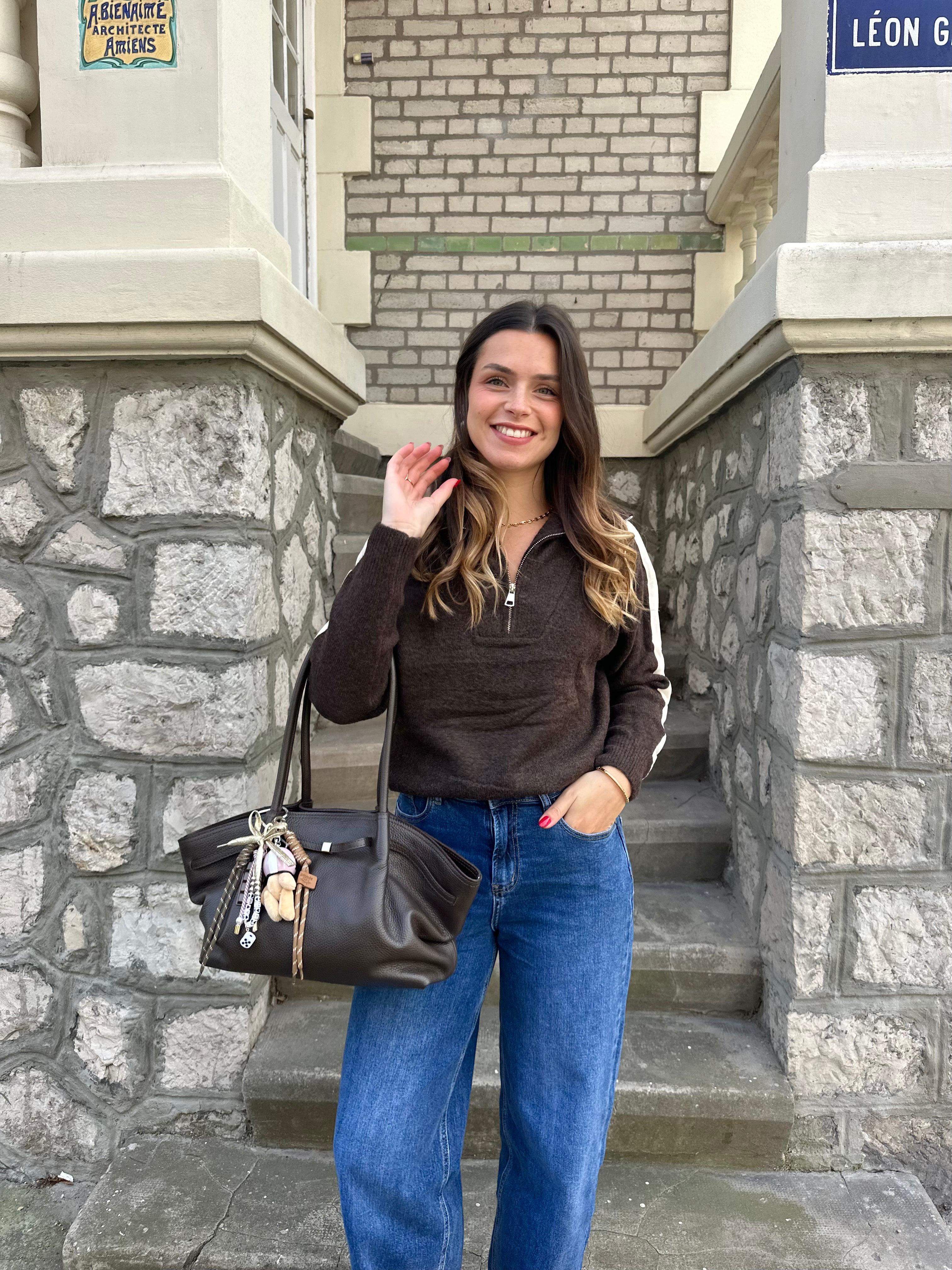 SAC DEMELLIA CHOCOLAT