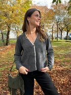 GILET LUNA GRIS