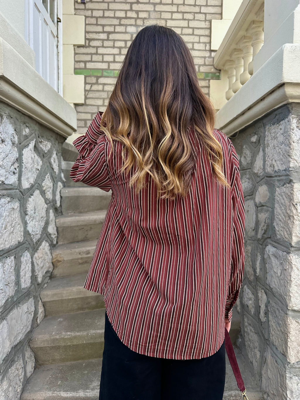 CHEMISE EMMA BORDEAUX