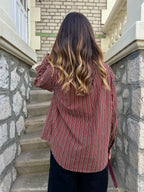 CHEMISE EMMA BORDEAUX