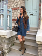 FOULARD KUJTA MARRON