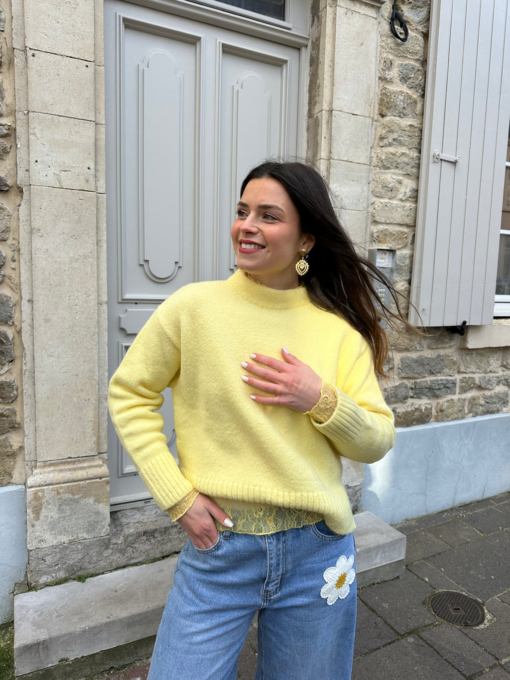 HAUT ELINA JAUNE